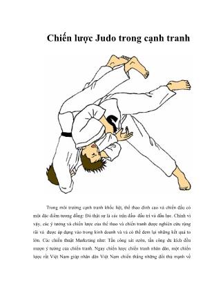 Chiến lược Judo trong cạnh tranh
