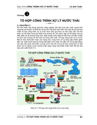 Bài giảng Công trình xử lý nước thải (Phần 2) - Lê Anh Tuấn