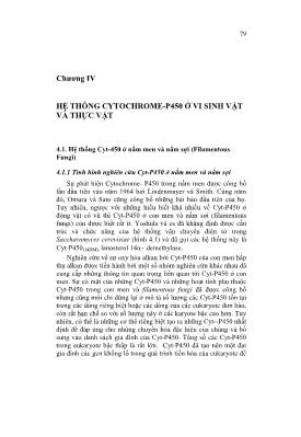 Cytochrome - P450 (Phần 2) - Nguyễn Thị Ngọc Dao