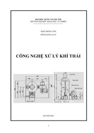 Giáo trình Công nghệ xử lý khí thải - Trần Hồng Côn