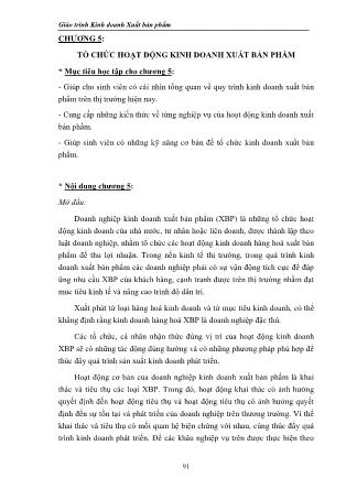 Giáo trình Kinh doanh xuất bản phẩm (Phần 2) - Trần Thị Thu