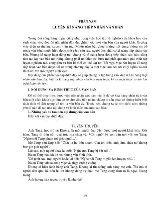 Giáo trình Tiếng Việt thực hành A (Phần 2) - Nguyễn Quang Ninh