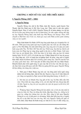 Giáo trình Văn học Việt Nam cuối thế kỷ XIX (Phần 2) - Phan Thị Hồng