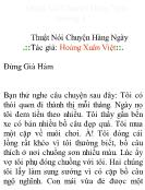 Thuật nói chuyện hàng ngày - Hoàng Xuân Việt