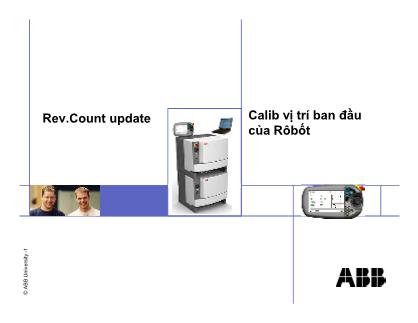 Bài giảng Vận hành robot ABB - Chương 10: Rev.Count update