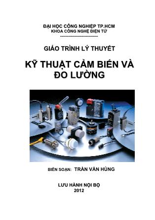 Giáo trình Kỹ thuật cảm biến và đo lường - Trần Văn Hùng