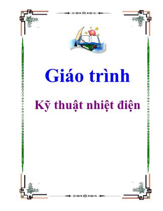 Giáo trình môn Kỹ thuật nhiệt điện