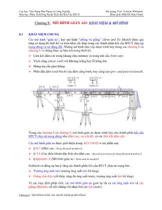 Giáo trình Phân tích ứng xử và thiết kế kết cấu bê tông cốt thép (Phần 2) - Hồ Hữu Chinh