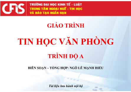 Giáo trình Tin học văn phòng - Trình độ A