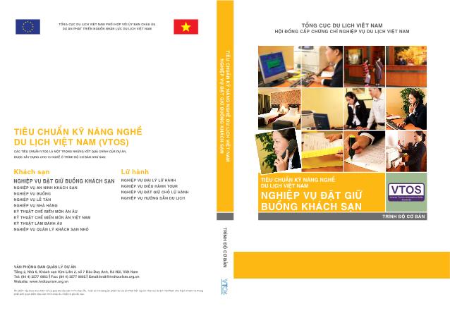 Tiêu chuẩn kỹ năng nghề du lịch Việt Nam - Nghiệp vụ đặt giữ buồng khách sạn