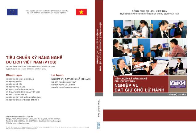 Tiêu chuẩn kỹ năng nghề du lịch Việt Nam - Nghiệp vụ đặt giữ chỗ lữ hành