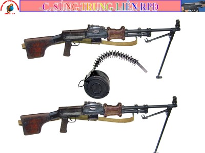 Bài giảng Giáo dục Quốc phòng - An ninh - Phần C: Súng trung liên RPĐ