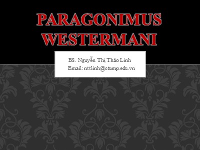 Bài giảng Paragonimus westermani