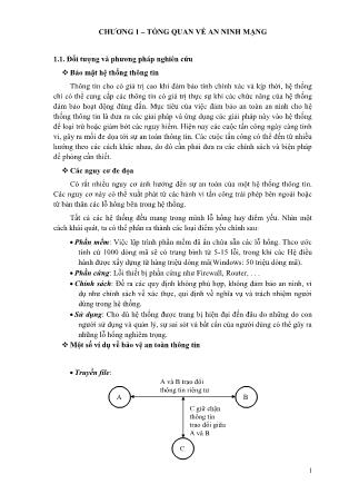 Giáo trình An toàn mạng (Bản mới nhất)