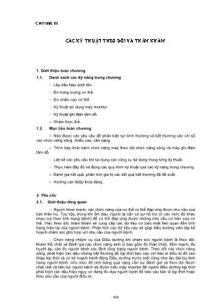 Giáo trình Kỹ năng thực hành điều dưỡng - Tập 1 (Phần 2)