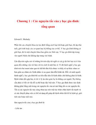 GIáo trình Y học gia đình