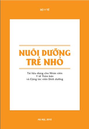 Nuôi dưỡng trẻ nhỏ