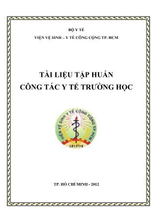 Tập huấn công tác y tế trường học