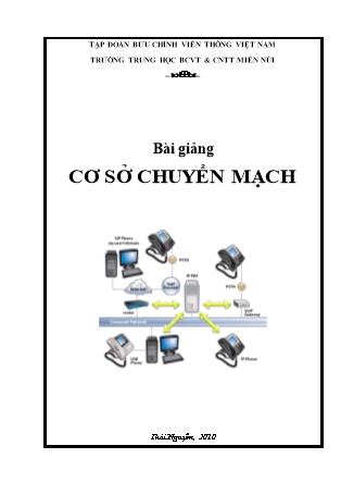 Bài giảng Cơ sở chuyển mạch