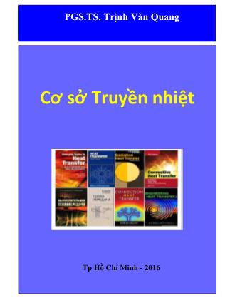 Bài giảng Cơ sở truyền nhiệt
