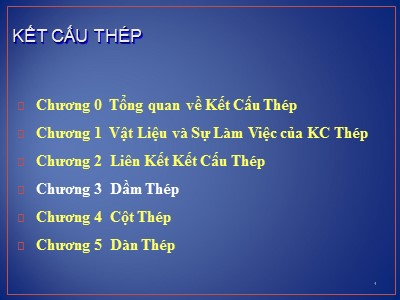 Bài giảng Kết cấu thép - Chương 3: Dầm thép