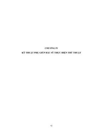 Bài giảng Kỹ thuật điều dưỡng cơ bản (Phần 2)