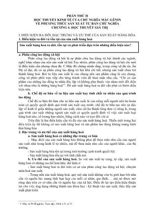 Bài giảng môn Những nguyên lý cơ bản của chủ nghĩa Mác – Lênin (Phần 2)