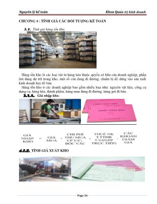 Bài giảng Nguyên lý kế toán - Phạm Quỳnh Như (Phần 2)