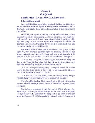 Bài giảng Nhập môn xã hội học (Phần 2)