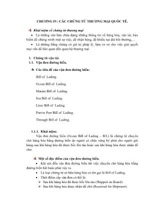 Bài giảng Thanh toán quốc tế và kinh doanh ngoại hối (Phần 2)