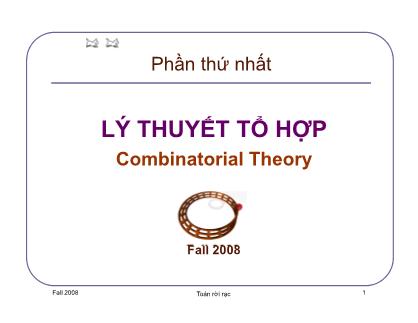 Bài giảng Toán rời rạc - Chương mở đầu