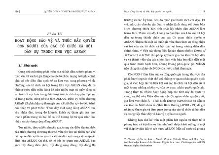 Bảo vệ và thúc đẩy quyền con người trong khu vực Asean (Phần 2)