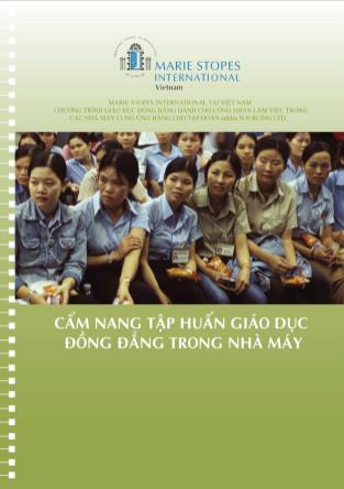 Cẩm nang Tập huấn giáo dục đồng đẳng trong nhà máy
