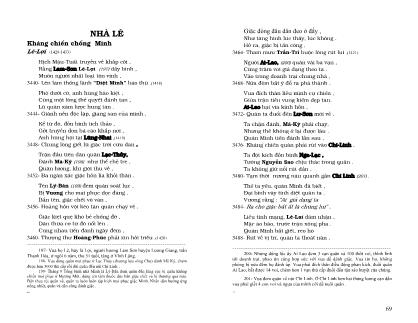 Đại Việt sử lược diễn ca (Phần 2)