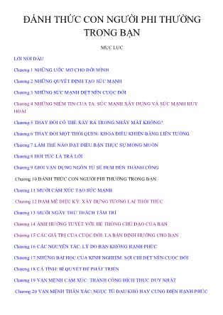 Đánh thức con người phi thường trong bạn (Bản đẹp)