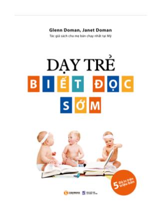 Dạy trẻ biết đọc sớm