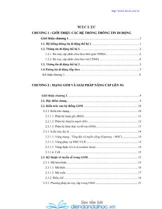Đề tài Công nghệ W-CDMA và giải pháp nâng cấp mạng GSM lên W-CDMA