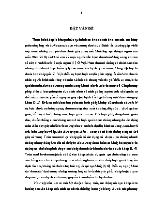 Đề tài Nghiên cứu điều trị bệnh thoái hóa khớp gối nguyên phát bằng liệu pháp huyết tương giàu tiểu cầu tự thân