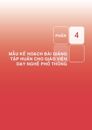 Giáo dục hướng nghiệp qua hoạt động giáo dục nghề phổ thông (Phần 2)