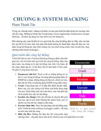 Giáo trình Bảo mật mạng - Chương 8: System hacking