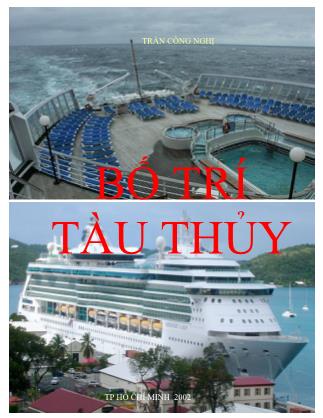 Giáo trình Bố trí tàu thủy