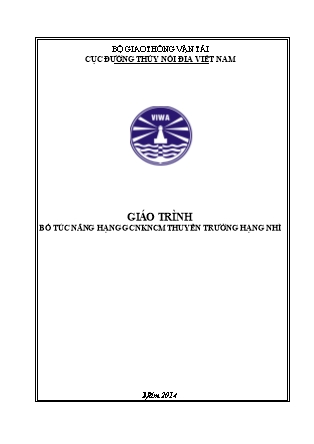 Giáo trình Bổ túc nâng hạng GCNKNCM thuyền trưởng hạng nhì
