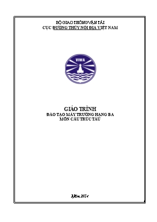 Giáo trình Cấu trúc tàu