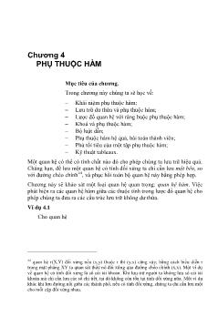 Giáo trình Cơ sở dữ liệu - Huỳnh Văn Đức (Phần 2)