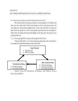 Giáo trình Công nghệ thông tin và thương mại điện tử trong doanh nghiệp (Phần 2)