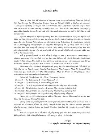 Giáo trình Địa văn hàng hải - Phần 2