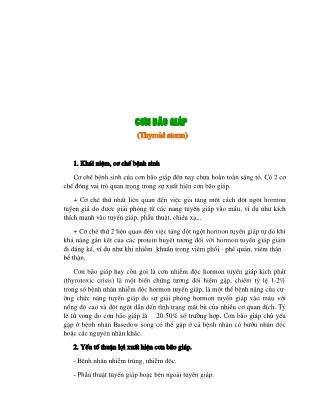 Giáo trình Điều trị học nội khoa (Phần 2)