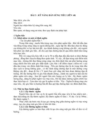 Giáo trình Giáo dục quốc phòng - An ninh (Phần 2)