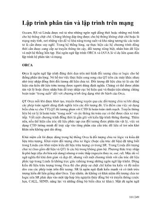 Giáo trình Hệ điều hành phân tán (Phần 2)