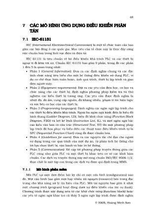 Giáo trình Hệ thống điều khiển phân tán (Phần 2)